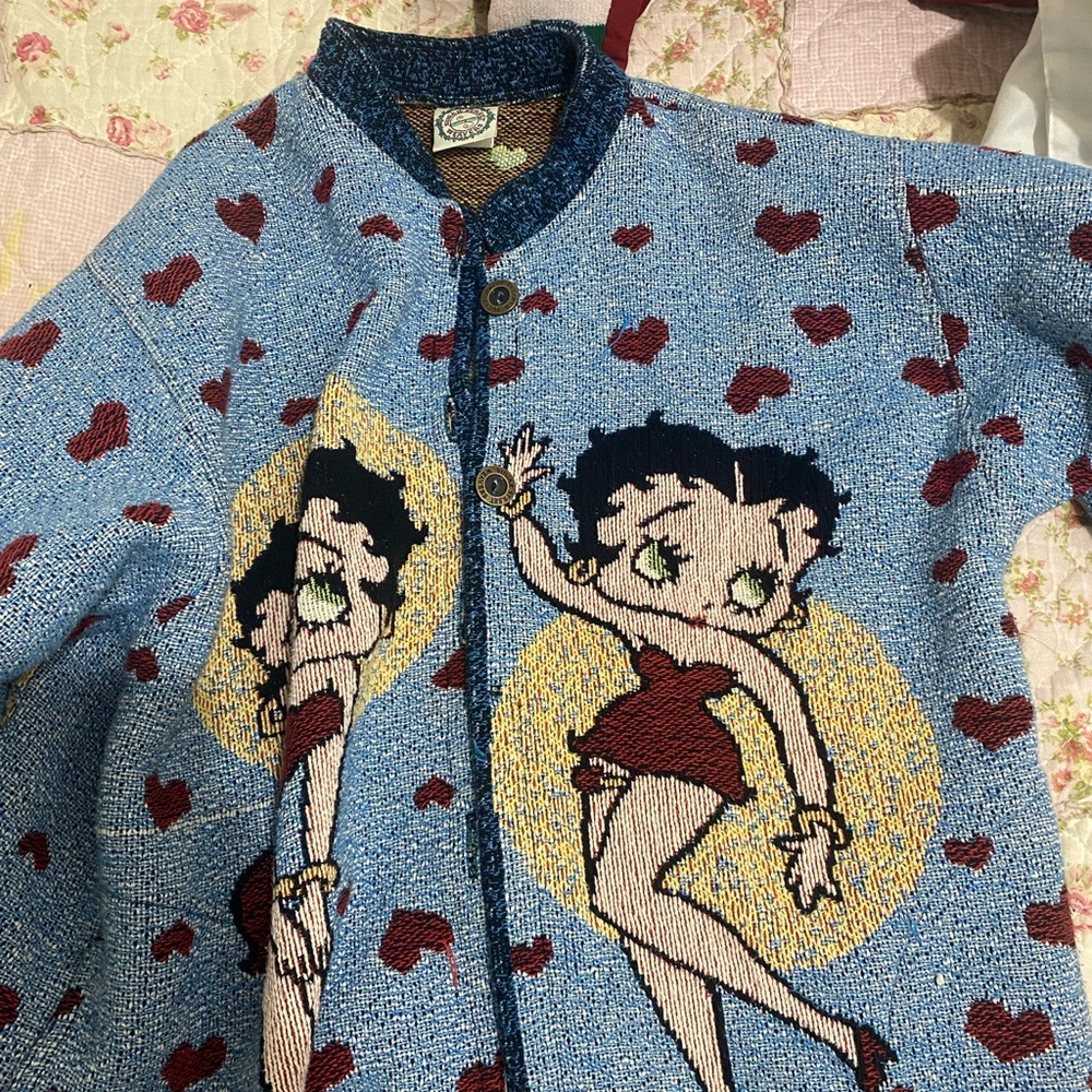 COPY - betty boop sugar street weaver cardigan